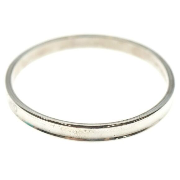 Tiffany & Co (tiffany & Co) 1837 Narrow Cuff Bangle Bracelet Silver Sv925 - Picture 4 of 6